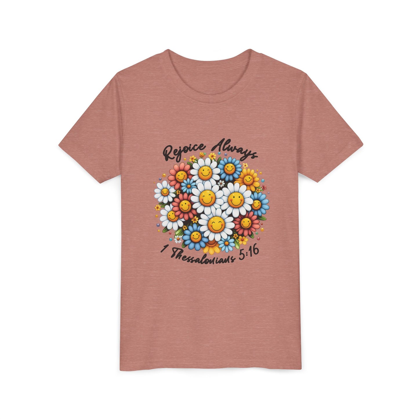 Rejoice in the Lord Always Kids T-Shirt - Christian Youth Tee