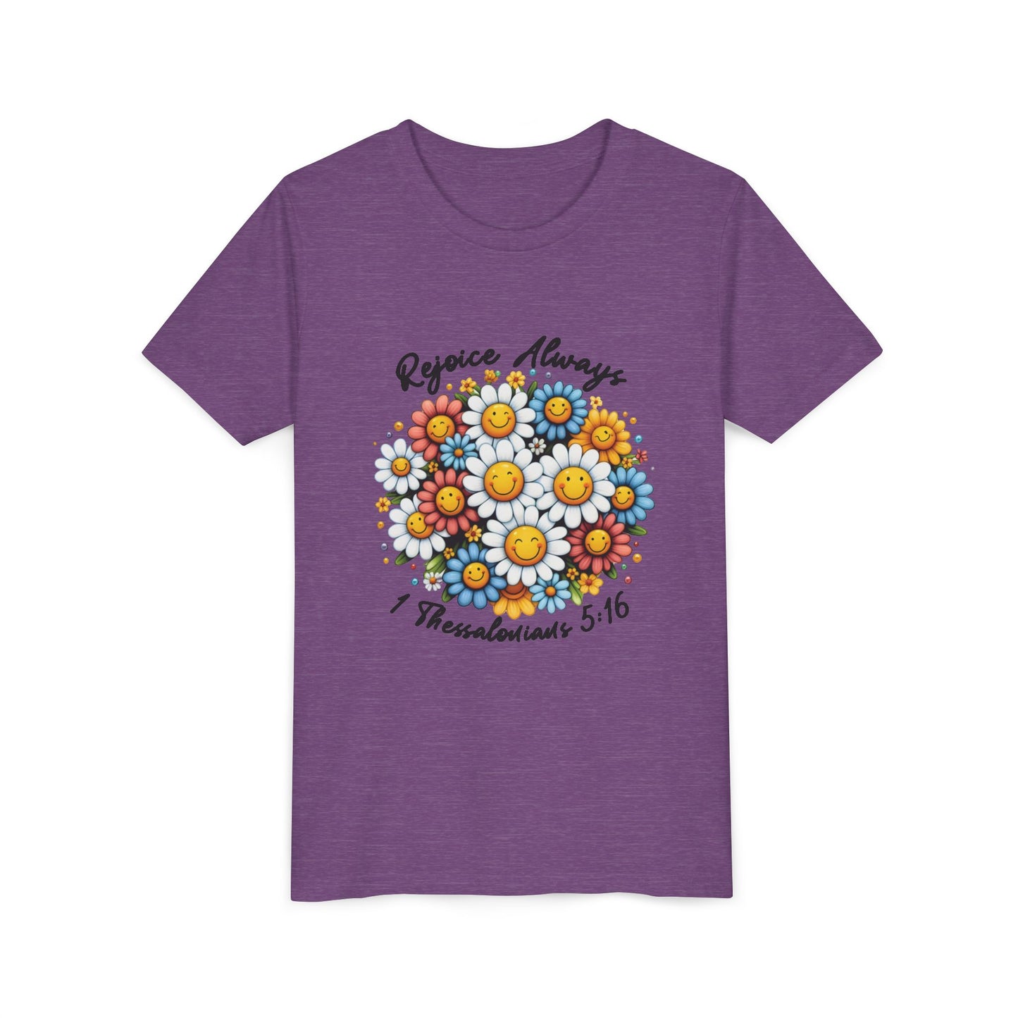 Rejoice in the Lord Always Kids T-Shirt - Christian Youth Tee