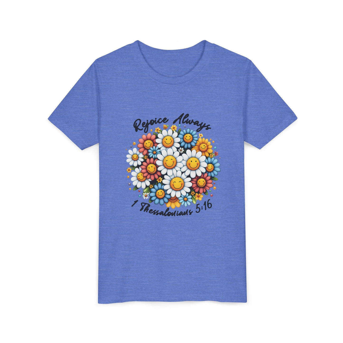 Rejoice in the Lord Always Kids T-Shirt - Christian Youth Tee
