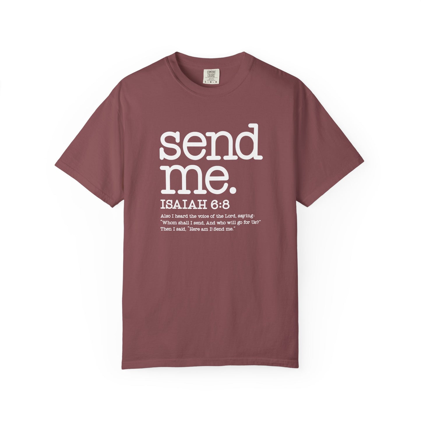 Send Me Isaiah 6:8 Christian T-Shirt