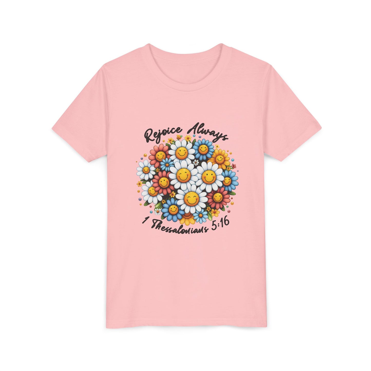 Rejoice in the Lord Always Kids T-Shirt - Christian Youth Tee