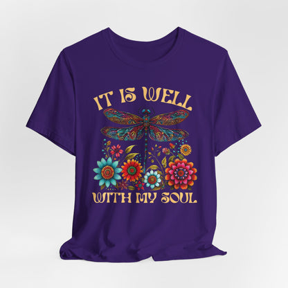 It Is Well With My Soul Christian T-Shirt