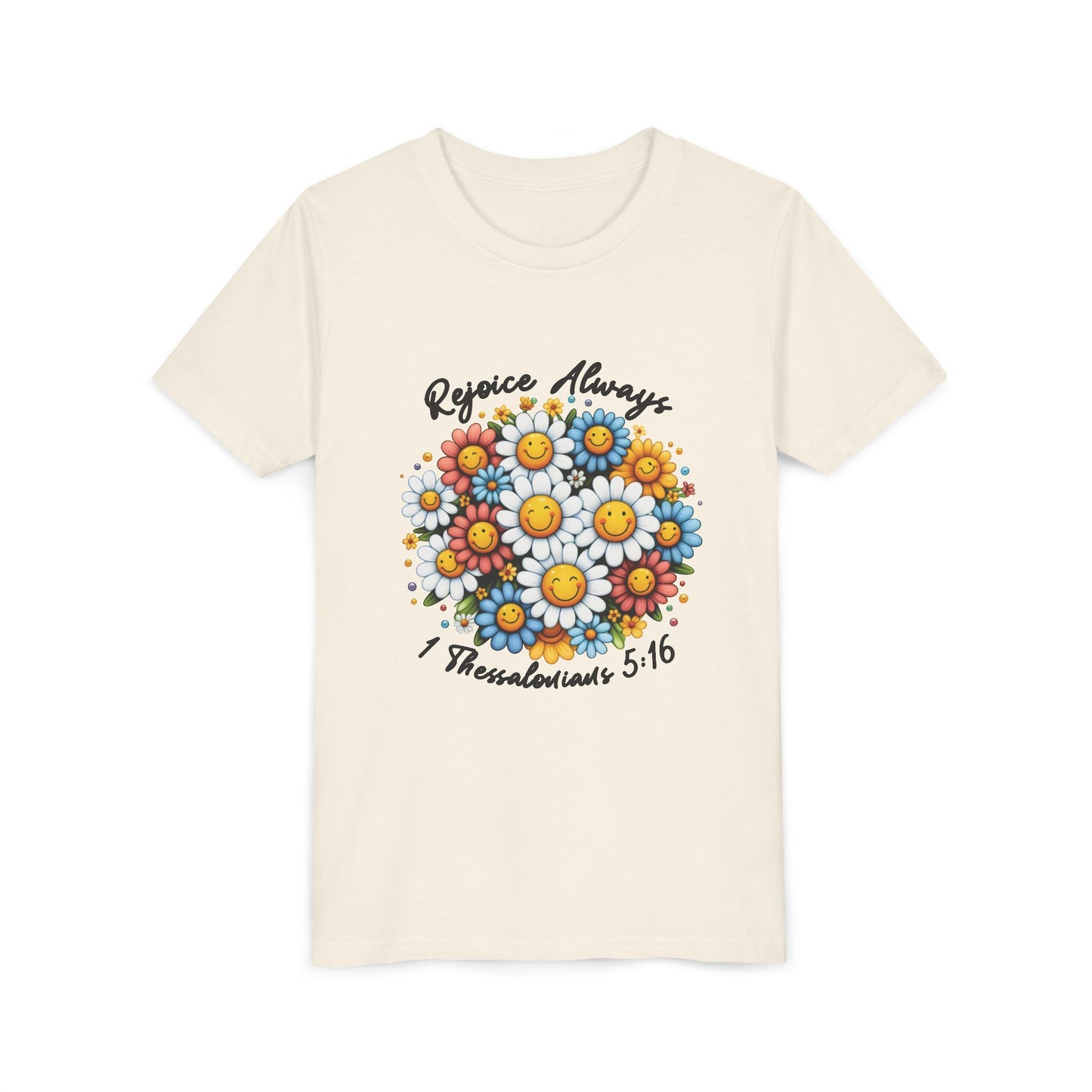 Rejoice in the Lord Always Kids T-Shirt - Christian Youth Tee