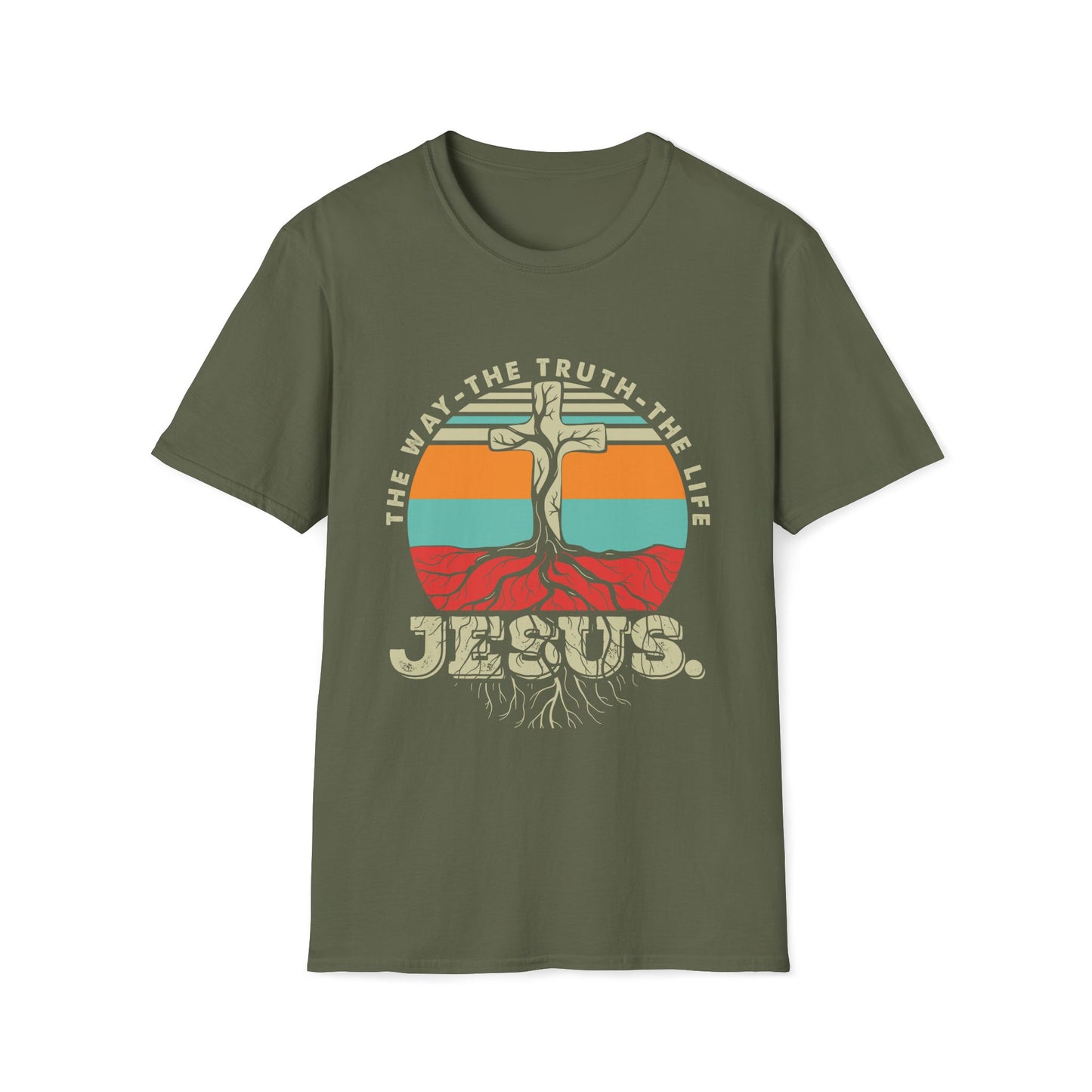 Jesus is the Way Truth and Life T-Shirt - Christian John 14:6 Tee