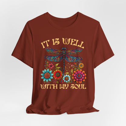 It Is Well With My Soul Christian T-Shirt