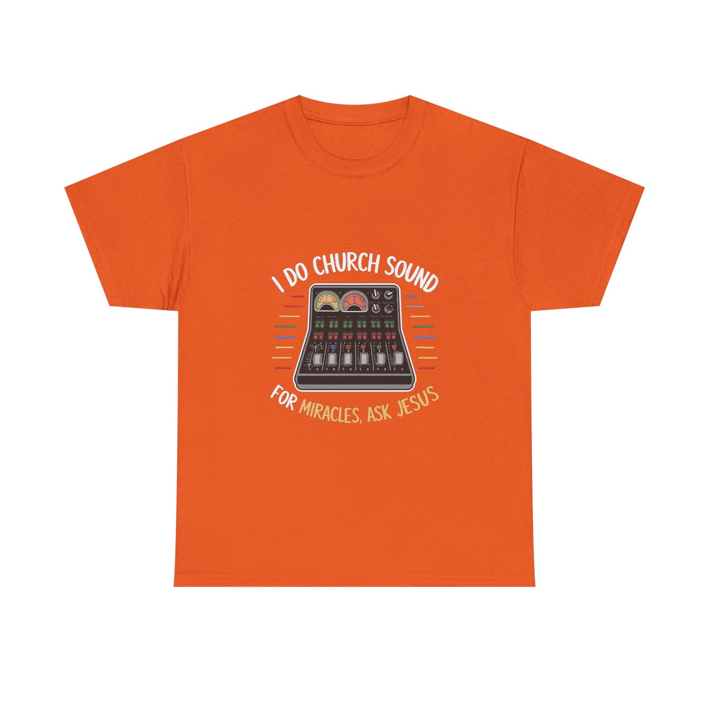 T-Shirt – Church Sound Tech Graphic