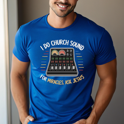 T-Shirt – Church Sound Tech Graphic